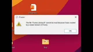 Solution to Itunes Error 'Itunes Library itf' Cannot be read because it was created by newer version