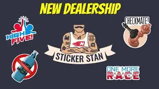 NEW Nitro Type Sticker Stan Dealership!