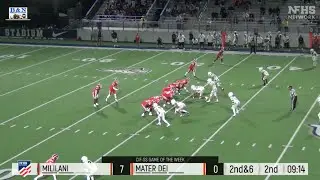 (#2 In The Nation Mater Dei) Vs Mililani (Cali VS Hawaii)
