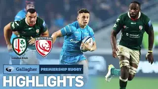 London Irish v Gloucester HIGHLIGHTS | Long-Range Drop Goal Winner! | Gallagher Premiership 2022/23