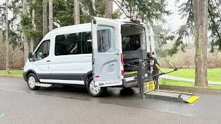 2018 Ford transit Mid Roof 95k **WHEELCHAIR VAN** for sale in Milwaukie OR