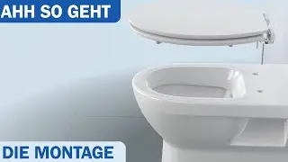 Sch&uuml;tte WC-Sitz Toilettensitz Spirit mit Absenkautomatik - So einfach funktioniert die Montage