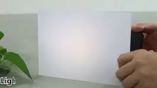 Milky PC Light Diffuser Sheet For Decoration