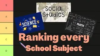 Ranking Every School Subject