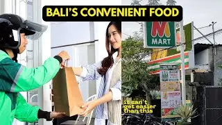 Convenient Food in Bali | Food Delivery Apps - Gojek & Grab | 24 hr convenient stores - M Mart