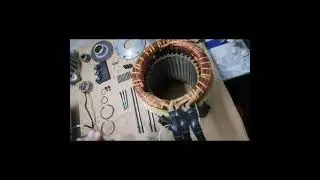 How to repair traction motor of YALE (MR20H) electric FORKLIFT reach truck