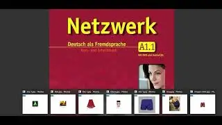 Вводная книга Netzwerk на немецком языке A1