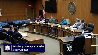 Harrisburg City Planning Commission Meeting - 01/07/2026