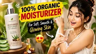 How to make moisturizer body lotion 🧴|deep hydration &soft& smooth skin whitening by natural herbs