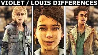 Violet / Louis Differences - Ending Scene - The Walking Dead Final Season 4 Episode 4