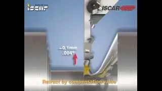 ISCAR Groove Turn How To Program Instructional Animation