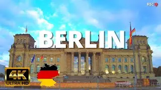 [4K] Berlin City Walk - Reichstag / Potsdamer Platz