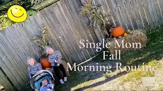 SINGLE MOMMY MORNING ROUTINE 2020 | STAY AT HOME MOM OF A BABY TODDLER AND PRESCHOOLER |