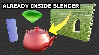 Blender Has Extra Objects Built In: Blender FYI Quickie