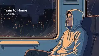 Train to Home 🚆 Emotional Upbeat Lo-Fi for Long Drives Home, Homesick Nights & Chill