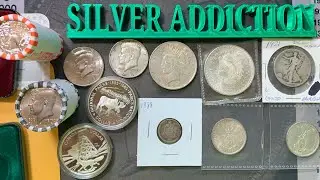 Mailcall/purchases from @HuntingSWOhio American, Mexican and Canadian silver coins