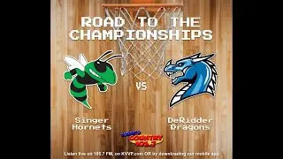 Singer Vs. DeRidder! High School Boys Basketball