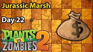 Plants vs. Zombies 2 | Jurassic Marsh Day 22