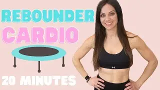 20 Minute Circuit Workout on Rebounder || Mini Trampoline