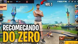 CRIEI UMA CONTA DO ZERO NO SERVIDOR LATAM NO FREE FIRE EM 2025