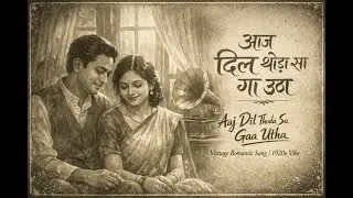 Aaj Dil Thoda Sa Gaa Utha &ndash; 1920s Vintage Romantic Song