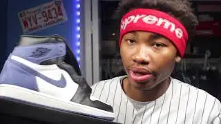 LIMITED AIR JORDAN 1 SNEAKER UNBOXING FROM FOOT LOCKER