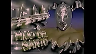 Blue Panther, Eddy Guerrero, La Parka & Psicosis vs. Santo, Liger, Octagon & Tiger Mask (HD Upscale)