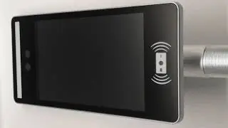 Face recognition swipe card + scan QR code access control all-in-one equipment details display