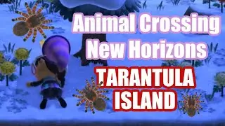 My First Time on Tarantula Island- Animal Crossing New Horizons