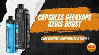 GEEKVAPE Aegis Boost &ndash; Sans Nicotine et 100% Compatibles👍