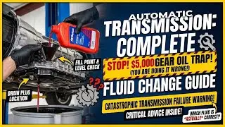 Chevy Cruze Gear Oil / Automatic Transmission Fluid Change