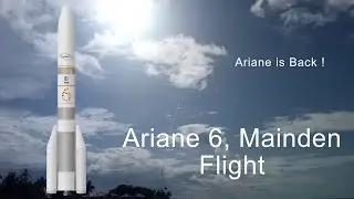Ariane 62 Lift-Off [Flight VA 262] The Mainden Launch
