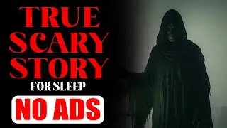 NO ADS 🛑 True Scary Stories for Sleep (4 Hours) | Gentle Rain Sounds | Black Screen