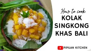 Resep Kolak Singkong Khas Bali | Kolak Urat | Balinese Dessert From Cassava