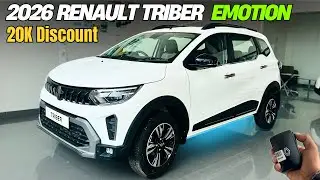 2026 ❤️ Renault Triber Emotion Full Review ✅ Price & Features 🔥 Best Budget Seven Seater Car