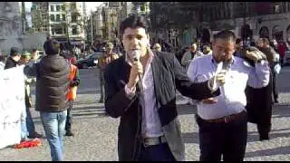 Speech Turkish Student at the demonstration