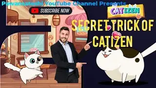 CATIZEN TRICK | CATIZEN GAMEFI | CATIZEN METAVERSE PROJECT |KITTY TOKEN BY TON BLOCKCHAIN