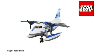 Lego City 7723 Police Pontoon Plane Speed Build