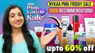 Nykaa Pink Love Sale 2026|| Best Skincare, Haircare & Bodycare Deals|| AFFORDABLE RECOMMENDATIONS