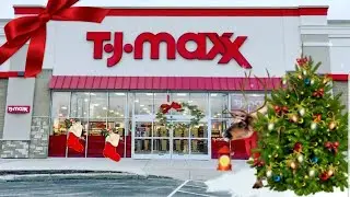 SHOP WITH ME TJ MAXX | CHRISTMAS 2018