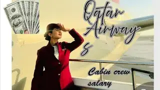 Qatar Airways cabin crew salary with proof🇶🇦✨ || cabin crew||