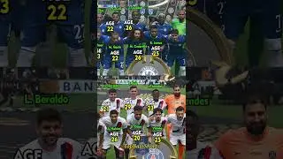 Chelsea 3-0 PSG| Players Age | FIFA Club World Cup 2025 #shorts #chelsea #psg