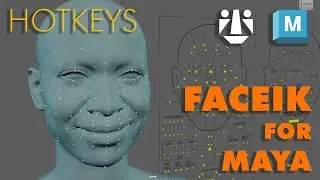 FaceIK for Maya Shortcut Keys | Metahuman