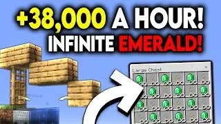 Minecraft BEST INFINITE Tripwire Hook + EMERALD Farm 1.21!
