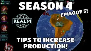 Realm NFT Game | Season 4 Episode 5 | Production Boost | Made it to South America | WAX Blockchain