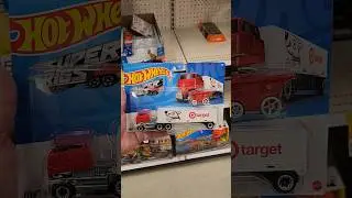 Hot Wheels Super Rigs Target Edition HW Bullseye Big Rig #Target #BigRig #HotWheels #RedEdition