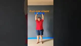 Simple 1 Min Exercise for Daily Fitness | Plussize Daily Fitness Routine