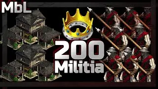 Booming into 200 Villager Flemish Revolution