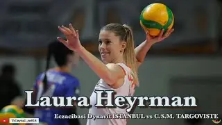Laura Heyrman │ Middle Blocker │Eczacıbaşı Dynavit vs C.S.M Targoviste | CEV Champion League 2022/23