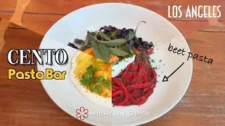 I HATE beets...can beet pasta change my mind? @ Cento Pasta Bar, Los Angeles